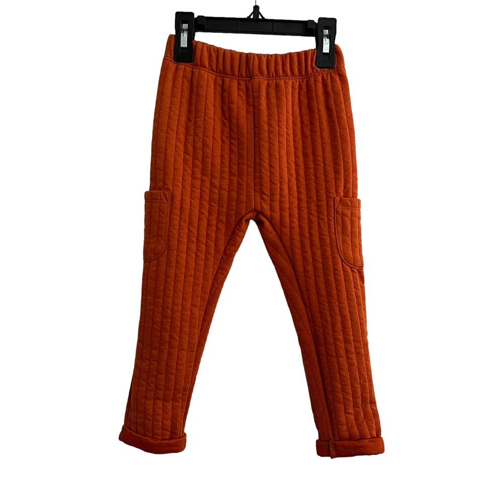 LC Waikiki Orange Ribbed Joggers